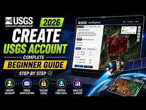How to Create a USGS Account in 2026 | Complete Beginner Guide | EarthExplorer Tutorial