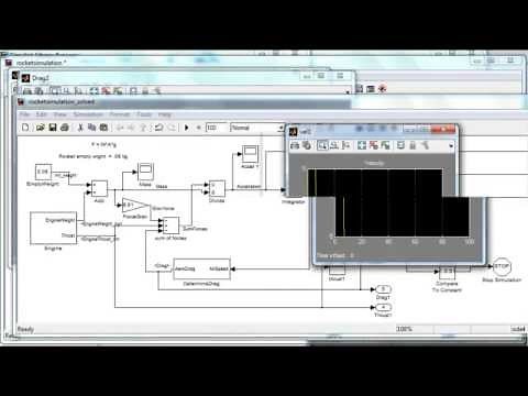 EME 3214 Simulink model rocket example