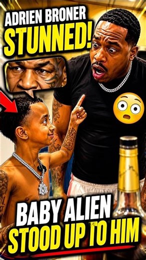 Adrien Broner STUNNED After Baby Alien SLAPS Him — “He Earned My Respect” 😳🔥