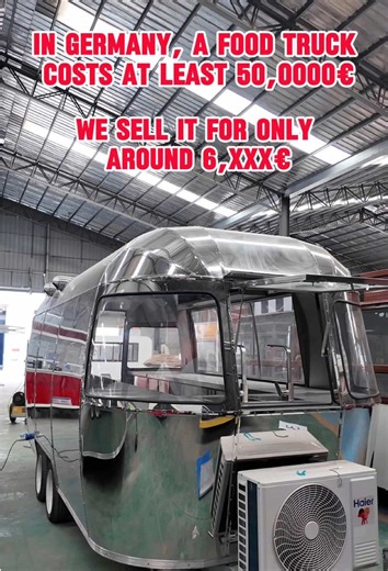 The catering cart was shipped directly from the factory and delivered to the customer.#foodtruck #foodtrailer #factoryprice #factory #China @TikTok