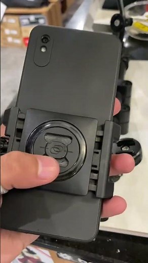 This is How SP Connect Phone Mount works with Universal Clamp!