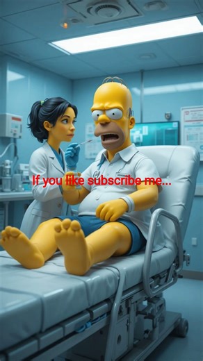 Ohh God.. Family Simpson fear of injection #simpsons #shorts #aiart #ai