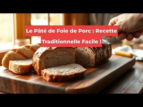 Le Pâté de Foie de Porc Recette Traditionnelle Facile !