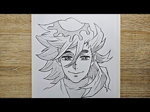 How to draw Douma - Demon Slayer | Douma drawing step-by-step