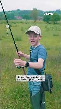 Augustin, 10 ans, préfère la pèche à l'école !