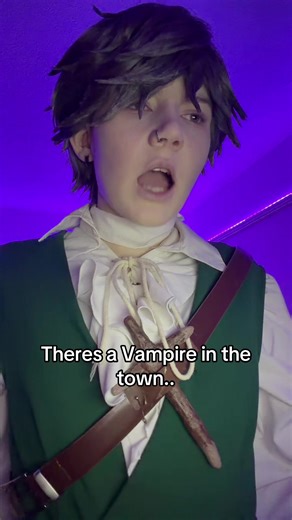 Vampire Vibes in Minecraft Cosplay