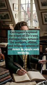 Understanding Kierkegaard: Truth, Dread, and the Individual 🧠📜 #PhilosophyExplained #Kierkegaard