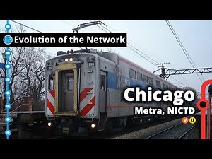 Chicago's Commuter Rail Network Evolution