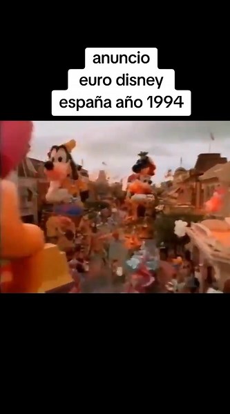 Descubre Euro Disney en España - Anuncio de 1994