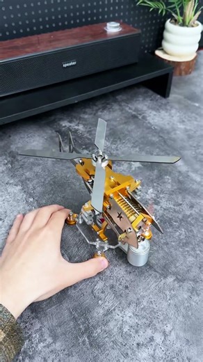 Have you ever played with a helicopter model like this?