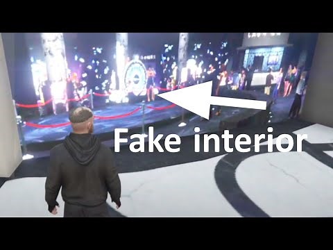 Inside Diamond Casino in GTA 5 Story Mode - Messing with Mods #23