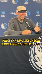 1.2K views · 2.4K reactions | Jason Kidd and Vince Carter, who were former teammates, have a moment pregame. Carter asked Kidd about Cooper Flagg’s development. “I wanted to see him handle the ball sooner. Sometimes we fail. Sometimes there’s success. … I’m not always right but I will fail with hum.” #vincecarter #nba #cooperflagg | Ronald Harrod | Facebook