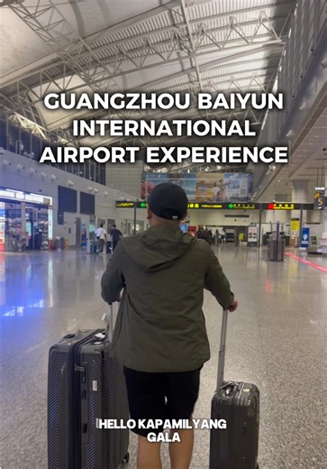 Sharing our Guangzhou Baiyun International Airport experience! 🇨🇳✈️ From boarding in the Philippines to landing in Guangzhou — here’s what to expect step by step: ✅ Quick recap of our NAIA experience ✅ Arrival card process ✅ Fingerprint collection ✅ Immigration ✅ Baggage claim ✅ E-SIM setup Tipid, smooth, at hassle-free ang biyahe namin! Save this guide for your next Guangzhou trip 🧳✨ 🧡 Book your activities, hotels & tours on Klook Use our promo code: TANAELADVENTURESKLOOK → up to 5% discoun