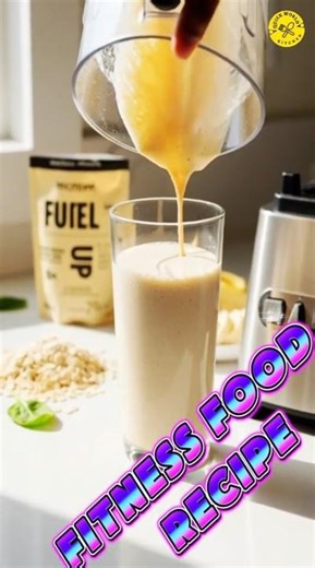 Fitness Food Recipe | High Protein Breakfast Shake | 25g Protein in 5 Mins #FitnessFood #short