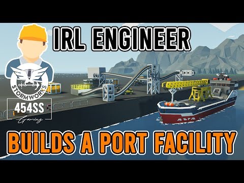 Designing a REALISTIC Bulk Cargo Port in Stormworks