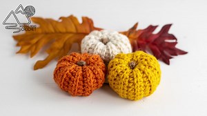 2.4K views · 146 reactions | Whip up some tiny crochet pumpkins and add them to your Fall decorations. Find the written pattern on the Winding Road Crochet Blog. | Winding Road Crochet | Facebook