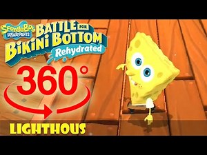 Lighthouse | SpongeBob SquarePants: Battle for Bikini Bottom - Rehydrated | 360° VR, Gameplay