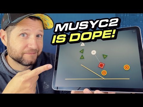 Musyc2 by Fingerlab | Game Physics + Generative Music AUv3 (Mac & iOS)