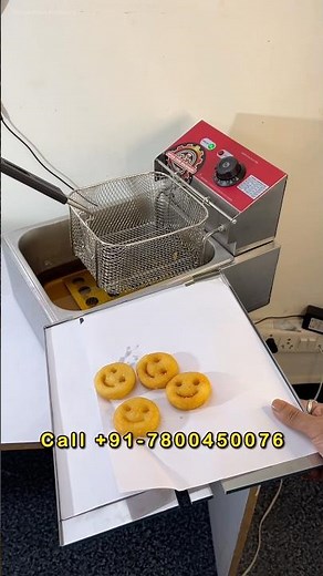Automatic Food Fryer | Fryer ForPotato Chips, French Fries, Momos - Electric Kadhai Deep fryer #yt