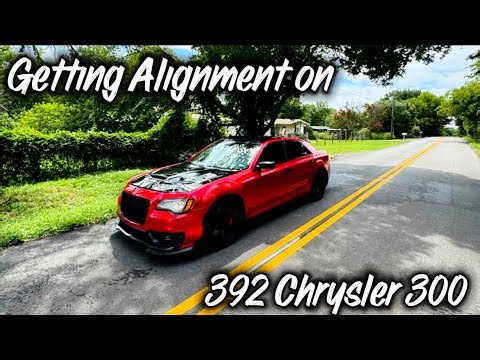 Finnaly getting an alignment on my 392 Chrysler 300…