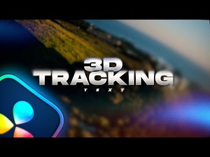 How to Add 3D Tracking Text in DaVinci Resolve