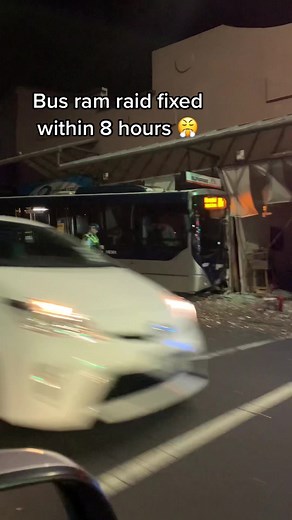 They be rebuilding these ram raids overnight like its Minecraft 😳 #ramraid #nzcrime #nzcrimetok #nz #auckland