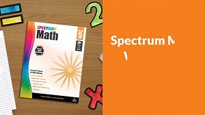 Watch Spectrum Math Workbook, Grade 5 on Amazon Live