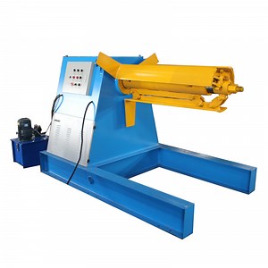[Hot Item] Hydraulic 5t 10t Decoiler with Coil Car Full-Automatic Metal Sheets Unwinder Machine