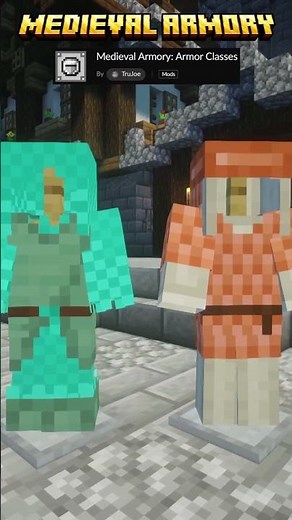 Minecraft Best Medieval Mods! #4 #shorts #minecraft