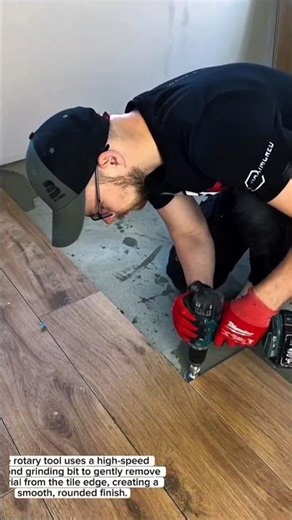 DIY Tile Edge Smoothing with Rotary Tool: Professional Finish!