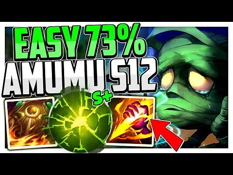 EASY 73% WIN RATE AMUMU JUNGLE GUIDE + Best Build/Runes | Amumu Season 12 League of Legends