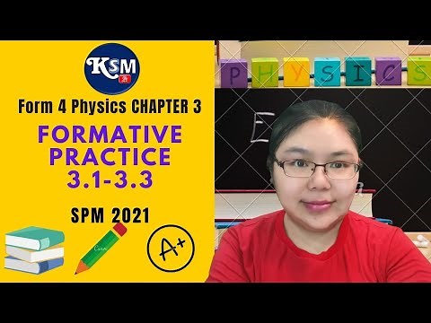 Physics Formative Practice Form 4 KSSM 2021 (3.1-3.3)