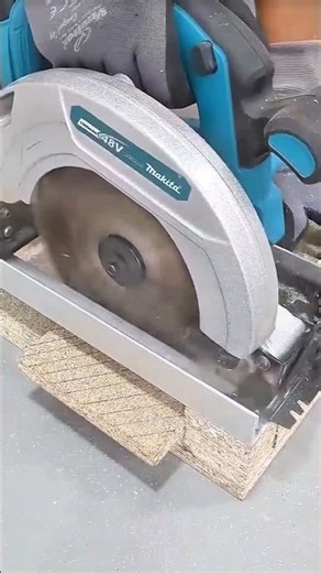 Testing wood cutting using a drill cutter tool to see speed accuracy and clean results smoothly fast
