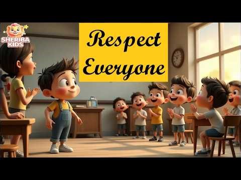 Respect Song for Kids 😊 | Good Manners & Kindness | ‪@sheribakids‬