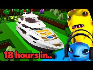 We Played BUILD A BOAT for 24 HOURS!