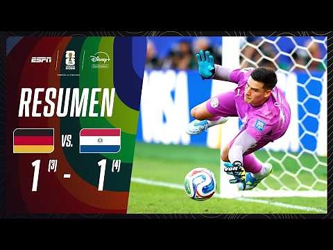 ¿Dónde ver repetición del partido Paraguay vs. Alemania (4-3 en penales) por el Mundial 2026?