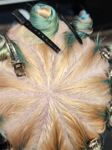 Pinwheel Hair Color Technique for Stunning Styles