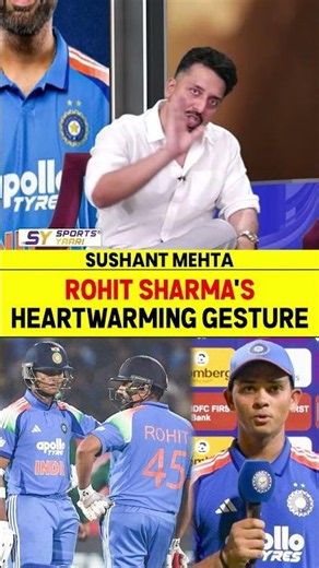ROHIT SHARMA'S HEARTWARMING GESTURE #rohitsharma #yashasvijaiswal #gautamgambhir