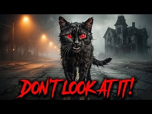 Demon Cat Horror Story “ Scariest Animated Horror Short | Red Eyes Creature"
