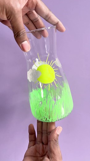 Creative Sharpie Chalk Marker Vase Decoration Ideas