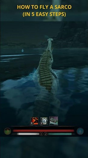 HOW TO FLY A SARCO | #pathoftitans #dinosaur