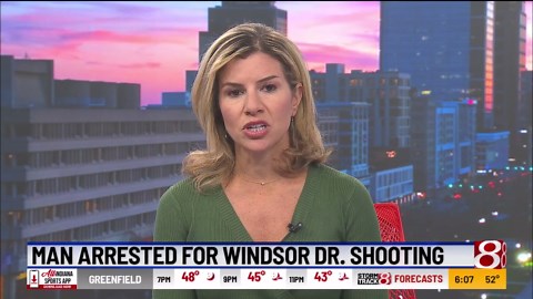 Indianapolis police arrest man for Windsor Drive shooting