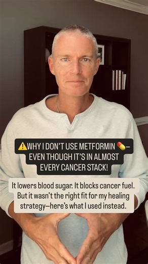 💊 WHY I DON’T USE METFORMIN IN MY TERRAIN STRATEGY Metformin is well-researched for cancer support. But as someone recovering from brain cancer, I needed more than a blood sugar drug… I needed mitochondrial repair, gut restoration, and full terrain rebuilding. ❌ Why I didn’t take it: • Can deplete B12 and folate • May impair mitochondrial energy (complex I) • May cause GI distress or fatigue • Not ideal for already-depleted cancer patients ✅ What I used instead: • Berberine – glucose insulin re