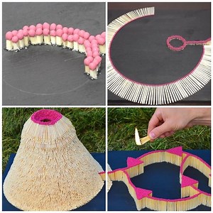 3.8M views · 73K reactions | Amazing fire domino  | MetDaan Fitness | Facebook