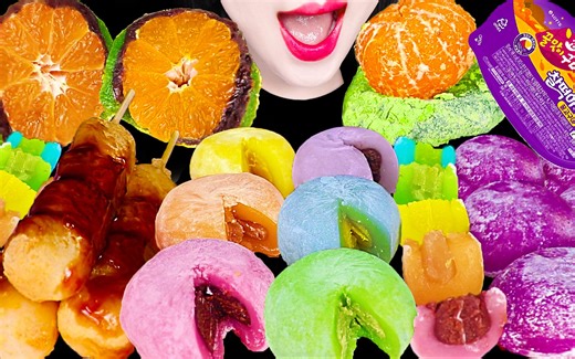 Jane ASMR FRUIT MOCHI EATING