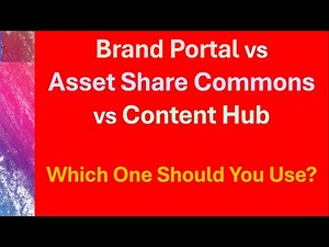 AEM Asset Distribution Options Compared: Brand Portal, Content Hub & Asset Share Commons