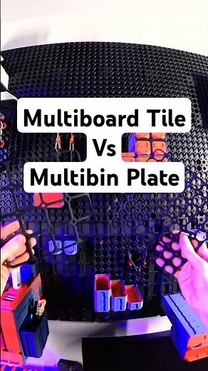 Multiboard Tile vs Multibin Plate