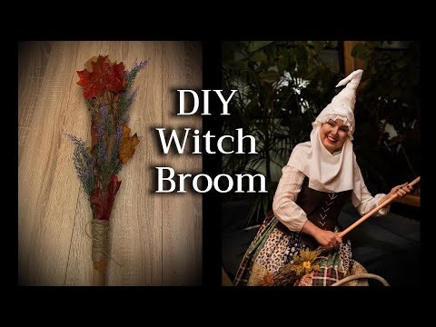 DIY Basque Witch Broom 🧹 for Samhain & Halloween 🎃 | Unintentional ASMR Craft | Gau Beltza