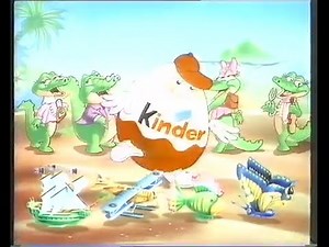 Kinder Suprise Egg Crazy Crocos TV advert - 1993