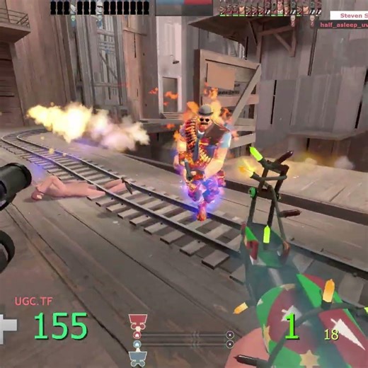 I Met The Pyro, Scout and Soldier on High Tower Yesterday